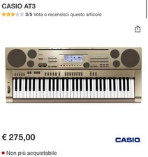 tastiera casio at-3 è come
