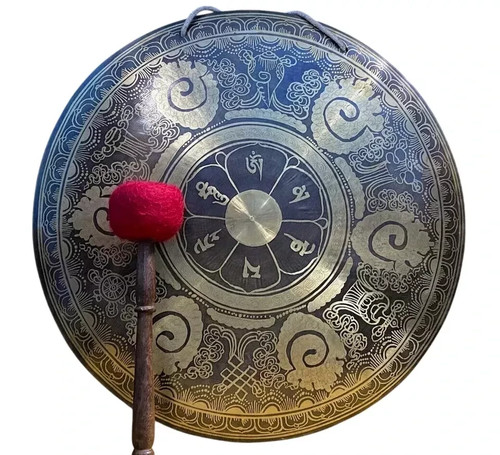 Gong tibetano fatto mano da - gong,