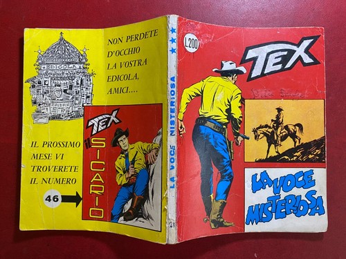 Tex tre stelle - tre, voce