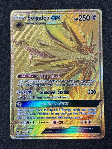 Solgaleo 173 156 - gx, ultra