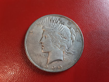 One Peace Dollar, 1922, USA, E