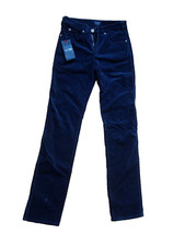 Orig. Pantalone jeans uomo Armani elegante J75 nuovo blu indaco taglia 28 XS VINTAGE velluto