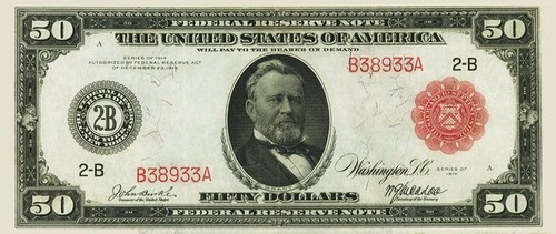Dollari 1914 - 50,