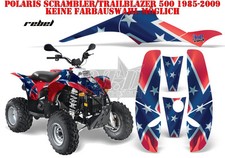 AMR RACING DEKOR KIT GRAFICO ATV POLARIS SCRAMBLER/TRAILBLAZER REBEL B