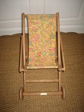 Jouet ancien Poussette Chaise