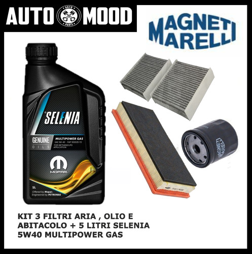 Kit tagliando filtri 5 - tagliando, litri