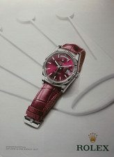 Pubblicità Advertising Clipping 2016 OROLOGIO ROLEX OYSTER PERPETUAL DAY DATE .