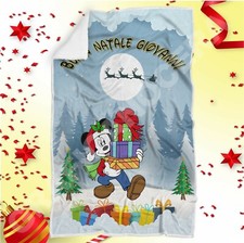 Plaid Natalizio Topolino