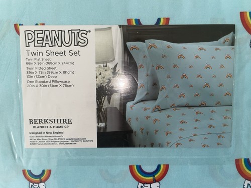 Set lenzuola gemelle peanuts - set,