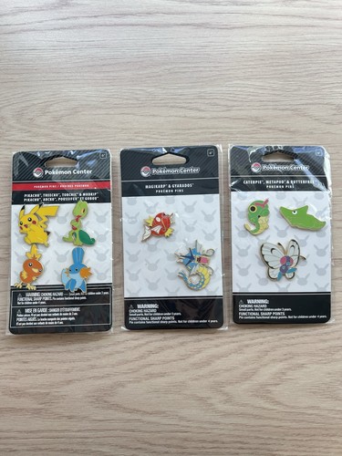 Pokemon center pin sets 9 - center,