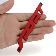 Adesivo auto SPORT ROSSO 3D