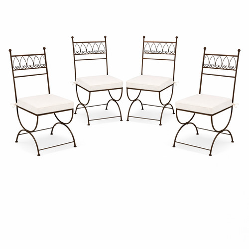 Set sedie ferro merida - set, 4