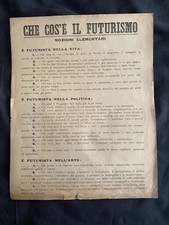 MARINETTI F. T. - CHE COS'È