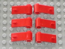 6 x Porte LEGO red door ref 3821 & 3822 /set 7747 10184 6670 6394 6480 6674 6383