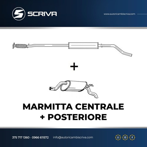 Marmitta completa - marmitta,
