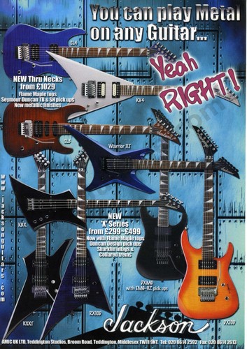 2002 jackson guitars strumenti - 2002,