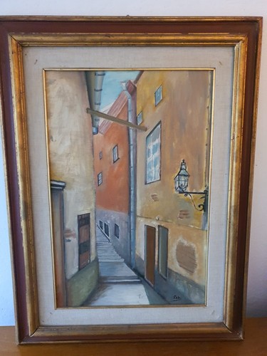 Quadro pittura olio - , paha