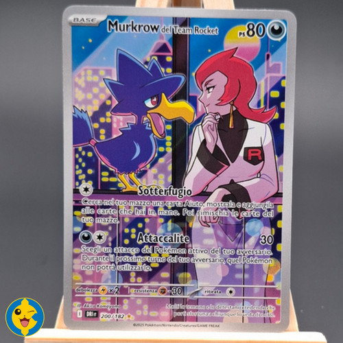 Murkrow del team rocket - del,