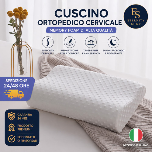 Cuscino memory foam cervicale - cuscino,