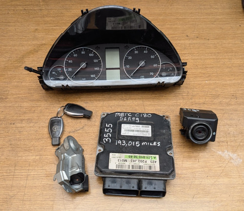 Kit ecu mercedes c180k - kit, 1.8