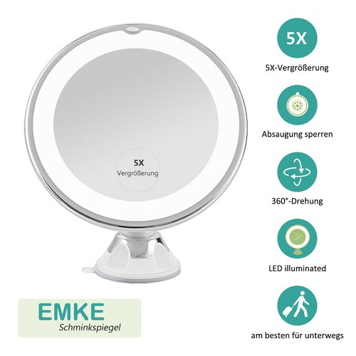 Specchio cosmetico led - , 5