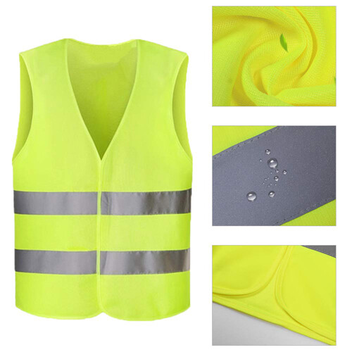 Gilet soccorso stradale giallo