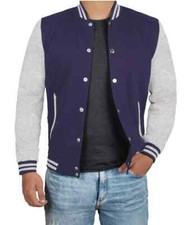 Giacca Varsity Blu Navy -