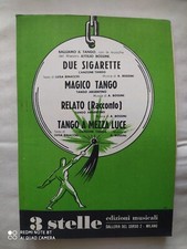 ATTILIO BOSSINI "BALLIAMO IL TANGO" - ALBUM 4 SPARTITI (1963) - ED. 3 STELLE