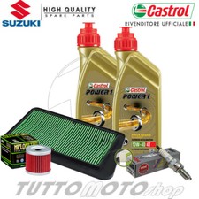 Tagliando SUZUKI Burgman 400 2019 2020 2021 / Olio Castrol + Filtri + Candela