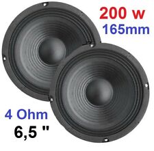 COPPIA WOOFER 200w 6,5" (16,5