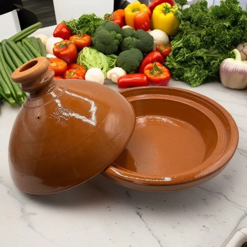 Tajine in terracotta - in,