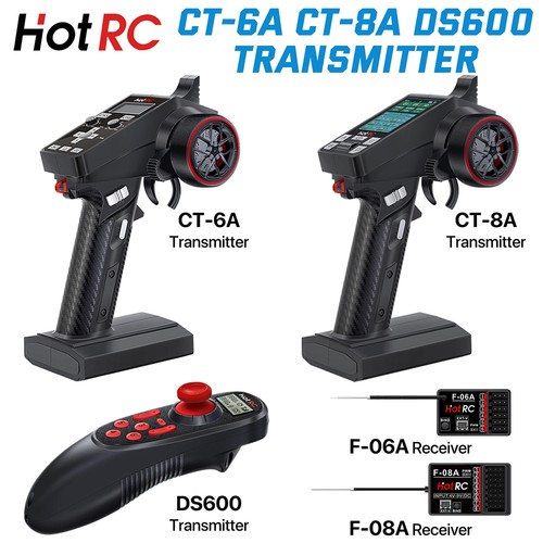 Hotrc 8ch ds600 trasmettitore - 8ch,