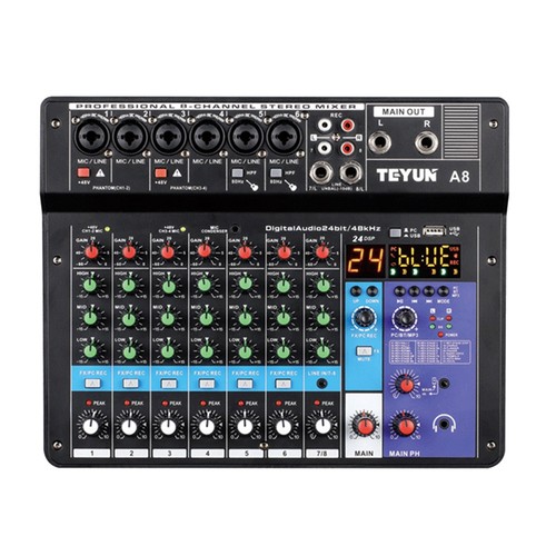 Mixer portatile scheda - a8,