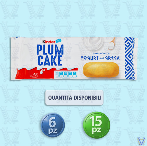 Kinder plumcake merendine - kinder,