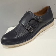 scarpe uomo classiche eleganti francesine derby 43 blu meta' prezzo