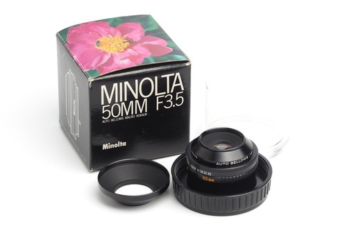Minolta 50mm auto bellows - 3.5/50mm,