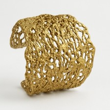 Bracciale traforato in ottone