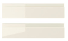 Confezione 2 Cassetti IKEA VOXTORP Frontali Lucidi Beige Chiaro 15 2/3x 4", 4...
