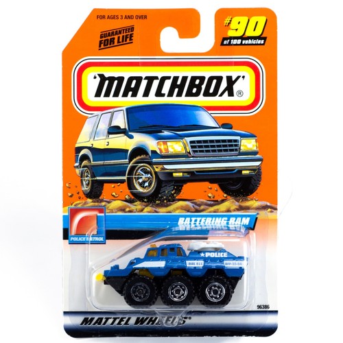Matchbox battering ram blue - matchbox,