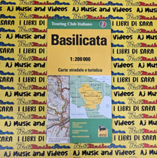 Book cartina BASILICATA carta