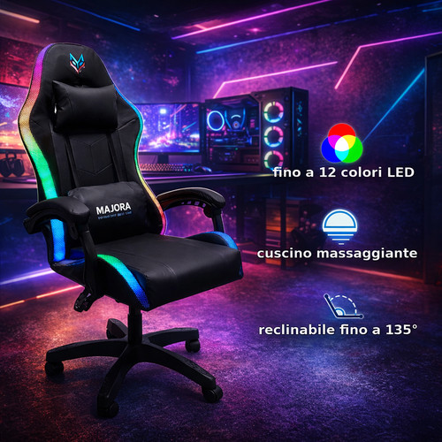 Sedia gaming con - da,