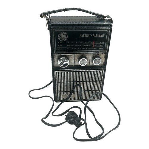 Radio portatile elettrica - , o