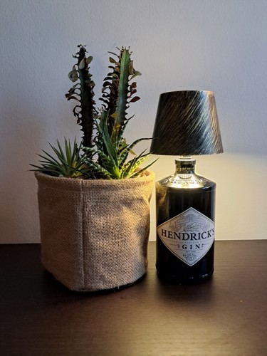 Lampada bottiglia gin - lampada,