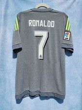 MAGLIA SHIRT ADIDAS REAL MADRID 2015-2016 RONALDO 7 AWAY L ORIGINAL