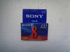 Videocassetta vuota Video8 SONY MP 120 - P6-120MPD nuova e sigillata
