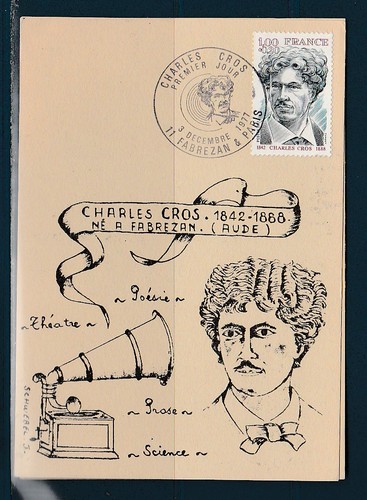 Carte 1er jour centenaire - carte,