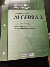 Holt mcdougal larson - mcdougal, algebra