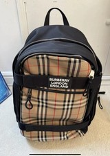 Zaino Burberry Check Grande