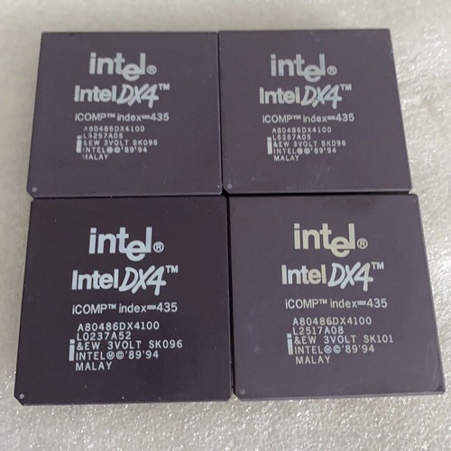 Intel a80486dx4 100 - intel, a80486dx4-100