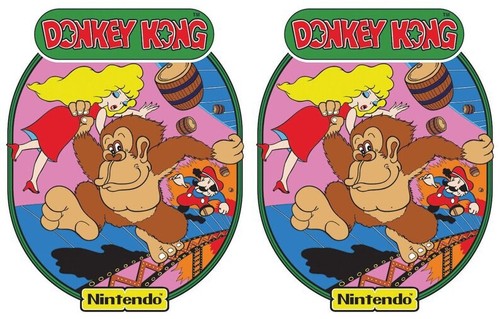 Donkey kong bartop arcade side - bartop,